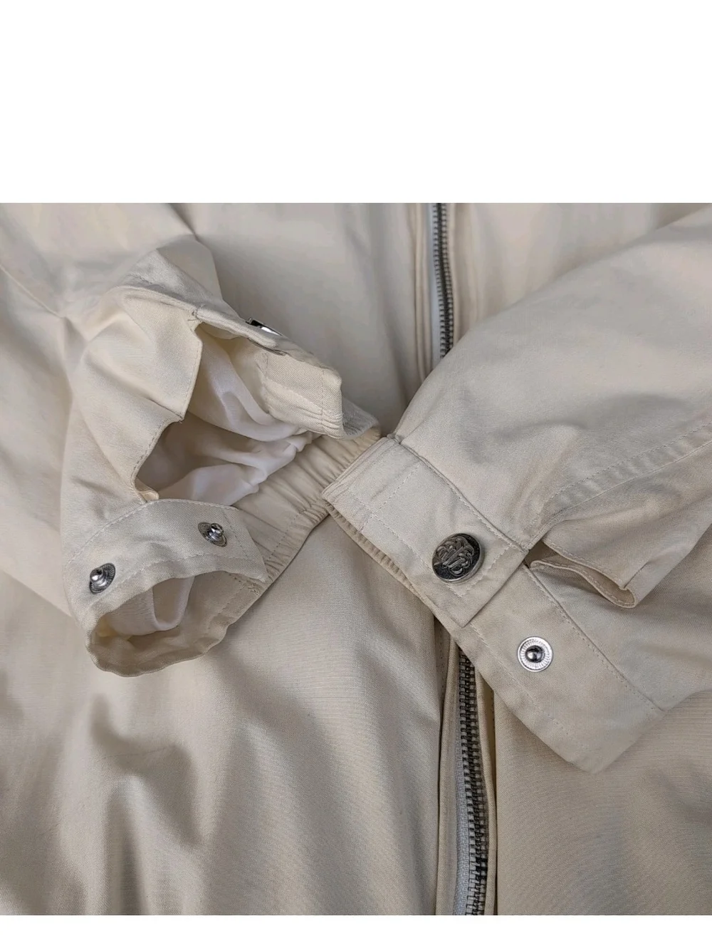 Vtg Brooks Brothers Jacket Mens XXL Silk Beige Country Club Golf Lined Bomber
